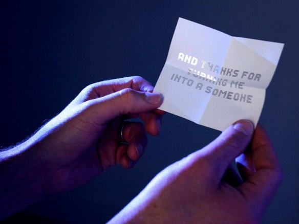 thanks for turning me into a someone