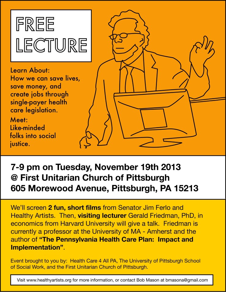 Gerald Friedman Flier Nov 19th color