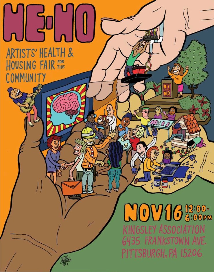 He Ho Fair poster by Lizzee Solomon